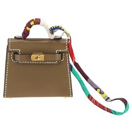 Hermès Kelly Twilly Charm Marron