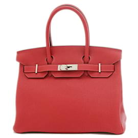 Hermès-Hermès Birkin 30-Red