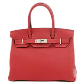 Hermès-HERMES BIRKIN 30-Rosso