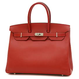 Hermès-HERMES BIRKIN 35-Rosso