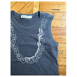 Undercover-Camiseta gris Floreal encubierta-Gris