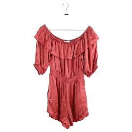 Bash Combinaison en soie Marron