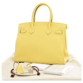 Hermès-Hermès Birkin 30-Yellow