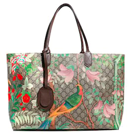 Gucci-GUCCI Handbags Ophidia GG Supreme-Brown