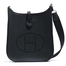 Hermès-HERMES Handbags Mini Evelyne-Black