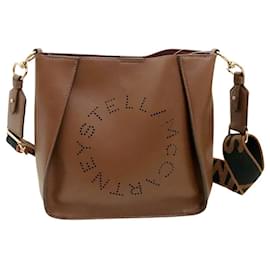 Stella Mc Cartney-Stella McCartney Stella logo-Marrom