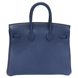 Hermès-Hermès Birkin 25-Navy blue