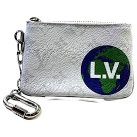 Louis Vuitton-Portamonete Zippy Louis Vuitton-Bianco