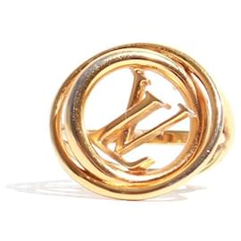 Louis Vuitton-LOUIS VUITTON Rings Nanogram-Golden