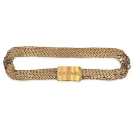 Chanel-Cinturón de chanel-Dorado