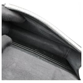 Fendi-Bolso bandolera de cuero negro con cartera y cadena de FENDI-Negro