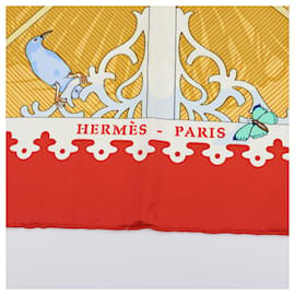 Hermès-Pañuelo de seda Hermes "Varangues" diseñado por Dimitri Rybaltchenko-Multicolor