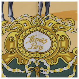 Hermès-Pañuelo de Seda HERMES "Real Escuela Andaluza Del Arte Galere" Diseño de Hubert de Watrigant-Multicolor