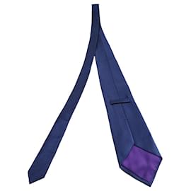 Ralph Lauren-Corbata Ralph Lauren en seda azul-Azul