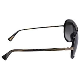 Lanvin-Lanvin SLN  021 Sonnenbrille aus braunem Kunststoff -Braun