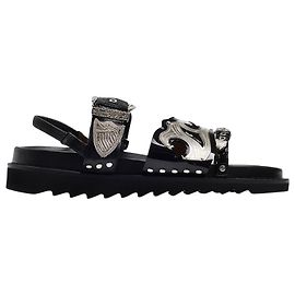 AJ1018 Flat Shoes - Toga Pulla - Black - Leather Black