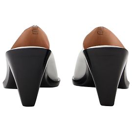 Autre Marque Mule Eclair Zip - Elleme - Branco - Couro Branco
