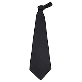 Cravate Prada en Polyester Noir Noir