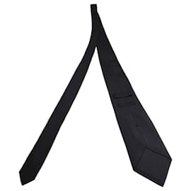 Prada-Cravate Prada en Polyester Noir-Noir