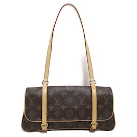 Louis Vuitton-Louis Vuitton Marelle Canvas Handtasche M51157 in guter Kondition-Andere