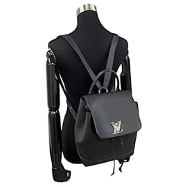 Louis Vuitton-Louis Vuitton Lockme Backpack Leather Backpack M41815 in good condition-Other