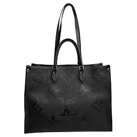 Louis Vuitton-Louis Vuitton On The Go GM Leather Tote Bag M44925 in excellent condition-Other