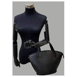 Louis Vuitton-Louis Vuitton Saint-Jacques Leather Tote Bag M52272 in good condition-Other