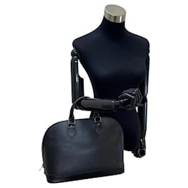 Louis Vuitton-Louis Vuitton Alma PM Leather Handbag M52142 in good condition-Other
