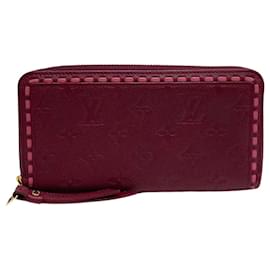 Louis Vuitton-Louis Vuitton Zippy Wallet Leather Long Wallet M64803 in good condition-Other