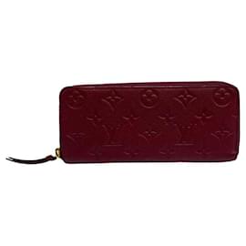 Louis Vuitton-Louis Vuitton Zippy Wallet Portefeuille long en cuir M62214 en bon état-Autre