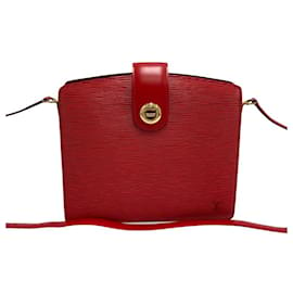 Louis Vuitton-Louis Vuitton Capucines Leather Shoulder Bag M52347 in good condition-Other