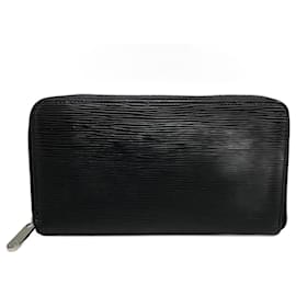 Louis Vuitton-Louis Vuitton Zippy Wallet Leather Long Wallet M60072 in Very Good Condition-Other