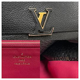 Louis Vuitton-Louis Vuitton Capucines Geldbörse Leder Lange Geldbörse ポルトフォイユ カプシーヌ in gutem Zustand-Andere