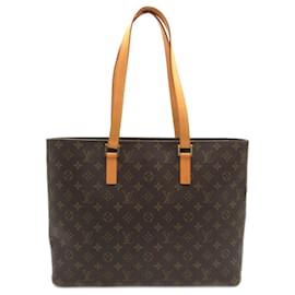 Louis Vuitton-Louis Vuitton Luco Tote Canvas Tote Bag M51155 in excellent condition-Other