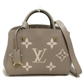 Louis Vuitton-Louis Vuitton Montaigne BB Leather Shoulder Bag M45489 in good condition-Other
