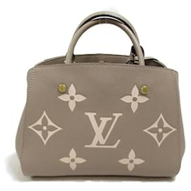 Louis Vuitton-Louis Vuitton Montaigne BB Bolso de hombro de cuero M45489 en buen estado-Otro
