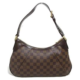 Louis Vuitton-Louis Vuitton Thames PM Canvas Shoulder Bag N48180 in excellent condition-Other