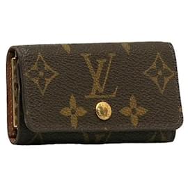 Louis Vuitton-Louis Vuitton Multicles 4 Canvas Key Holder M62631 in Good condition-Other