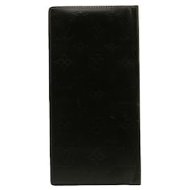 Louis Vuitton-Louis Vuitton Portefeuille lined Leather Long Wallet M66480 in good condition-Other