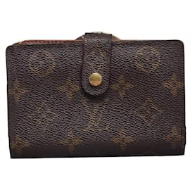 Louis Vuitton-Louis Vuitton Porte Monnaie Viennois Bifold Wallet Canvas Short Wallet M61663 In excellent condition-Autre