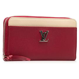 Louis Vuitton-Louis Vuitton Zippy Lock Me Leather Long Wallet M63816 in excellent condition-Other