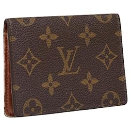 Louis Vuitton-Louis Vuitton-Porte 2 Cartes Vertical Canvas Kartenetui M60533 In sehr gutem Zustand-Andere