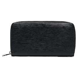 Louis Vuitton-Louis Vuitton Zippy Wallet Portefeuille long en cuir M61857 en bon état-Autre