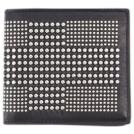 8Porte-monnaie cc - Alexander McQueen - Nylon - Noir Noir