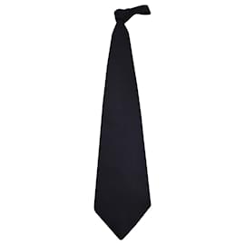 Gucci-Gucci-Krawatte aus schwarzem Polyester-Schwarz