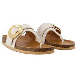See by Chloé-Chany Fussbett Mules - See By Chloe - Natural - Leather-Beige