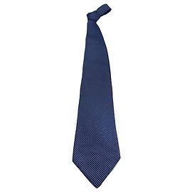 Corbata estampada Etro en algodón de seda azul Azul