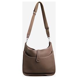 Hermès-Neutral Evelyne sizeM 2012 Clemence shoulder bag-Other