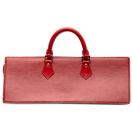 Louis Vuitton-Louis Vuitton Red Epi Sac Triangle-Vermelho