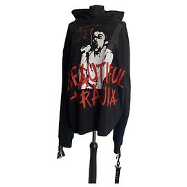 Faith Connexion Pullover Schwarz Weiß Rot